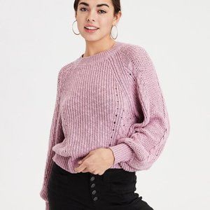 American Eagle Outfitters Chunky Sweater Pink - NWT